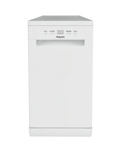Hotpoint HP2FE10CS90WUK E energy, 45 cm Slimline Dishwasher with Rapid Wash, White